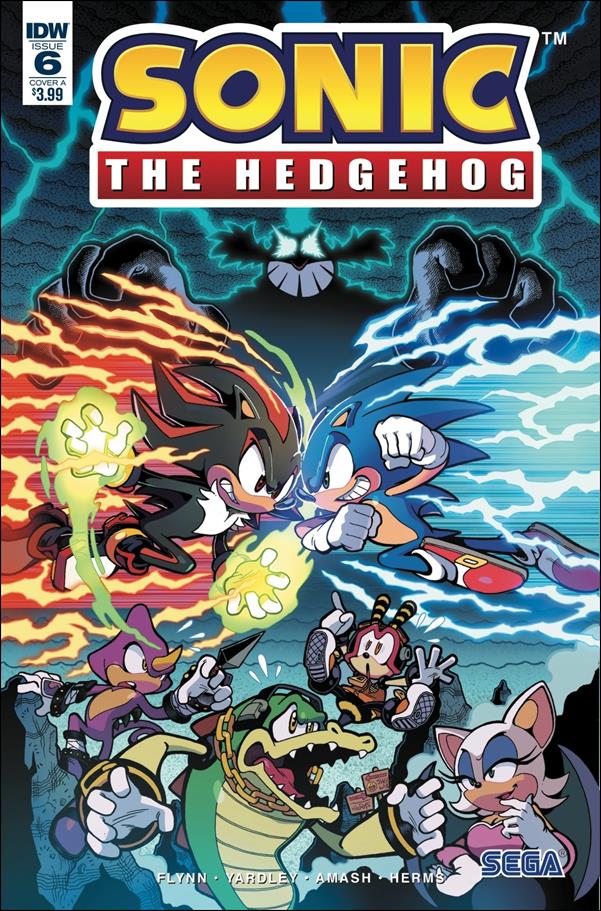 Sonic the Hedgehog (2018) issue 6 Jonathan Gray Cover