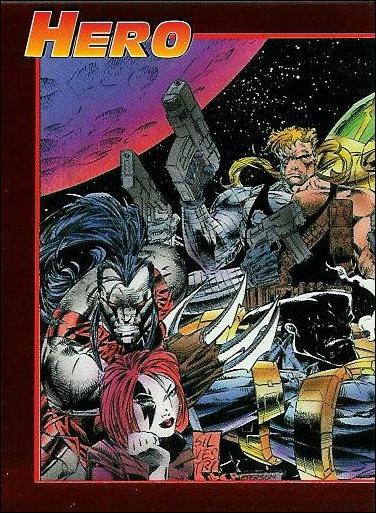 Hero Master-Foil: Cyber Force / Stryke Force (Promo) card 1 of 3-B Ripclaw, Black Anvil, Velocity and Stryker (Red)