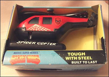 Marvel Super Heroes Secret Wars Vehicles figure 2 Spider Copter 