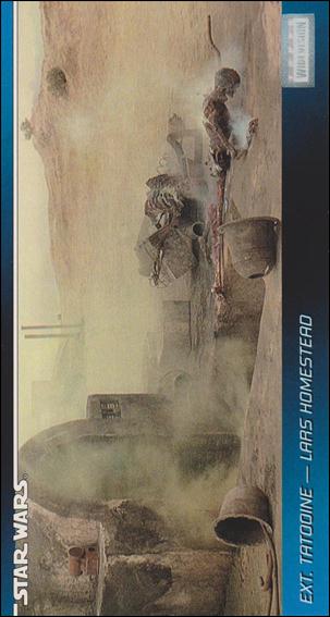 Star Wars Widevision (Base Set) card 34 Ext. Tatooine - Lars Homestead
