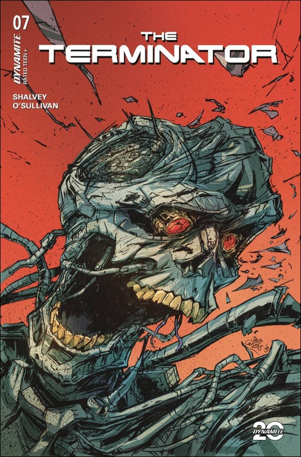 Terminator (2024) issue 7-D David Cousens Cardstock Cover