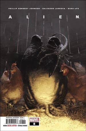 Alien (2021) issue 8 Marc Aspinall Cover