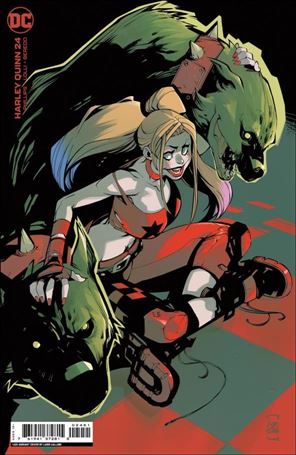 Harley Quinn (2021) issue 24-E Ludo Lullabi 1:50 Cardstock Cover