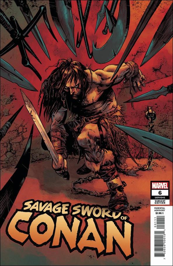 Savage Sword of Conan (2019) issue 6-B Max Fiumara 1:50 Cover