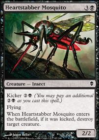 Magic The Gathering: Zendikar (Base Set) card 97 Heartstabber Mosquito