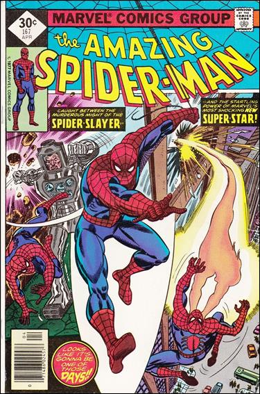 Amazing Spider-Man (1963) issue 167-B Whitman Cover