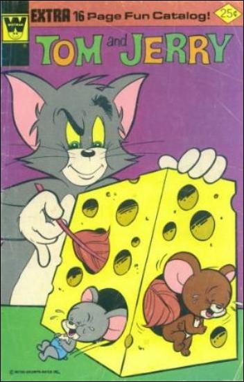 Tom and Jerry issue 289-B Whitman Cover