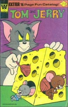 Tom and Jerry issue 289-B Whitman Cover