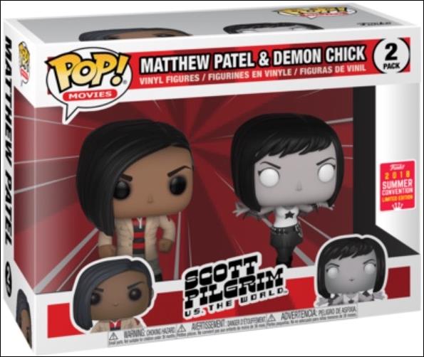 POP! Movies Multi-Packs figure nn13-B Matthew Patel & Demon Chick Summer Con Exclusive