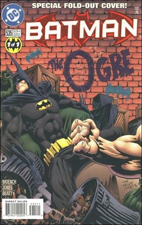 Batman (1940) issue 535 Die-Cut Gatefold Cover