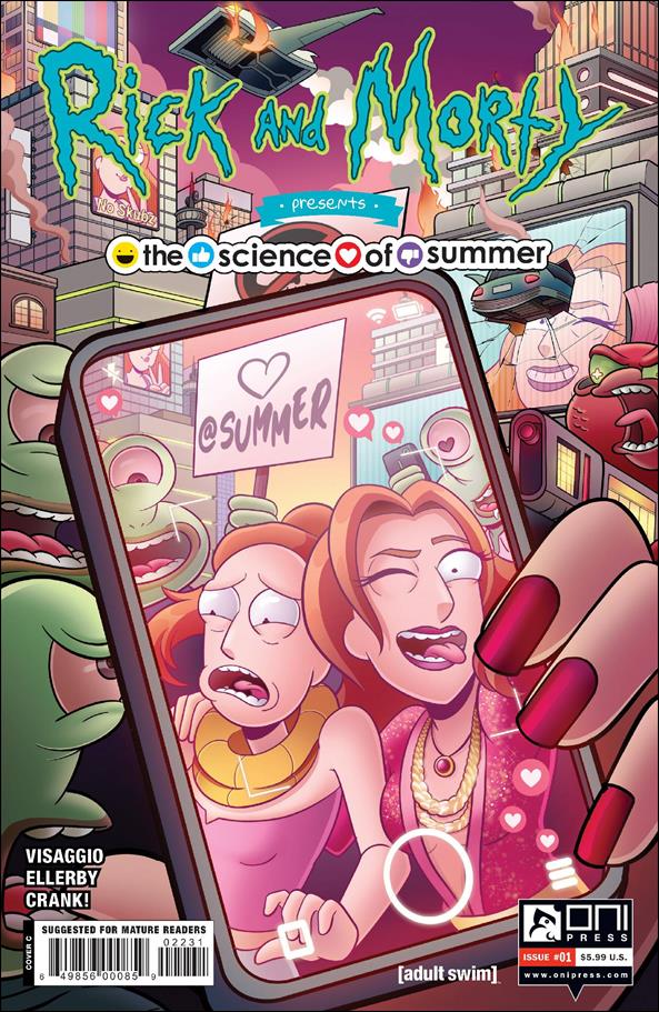 Rick and Morty Presents: The Science Of Summer issue 1-C Suzi Blake 1:10 Cover