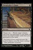 Magic the Gathering: Innistrad (Base Set) card 101 Ghoulcaller's Chant