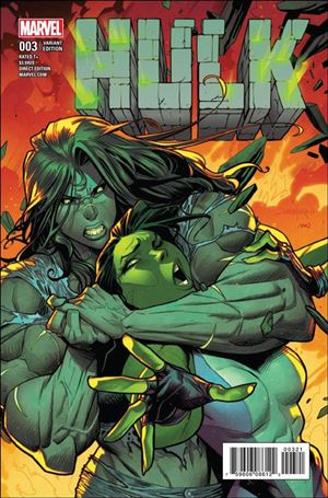 Hulk (2017) issue 3-C Dan Mora 1:25 Cover