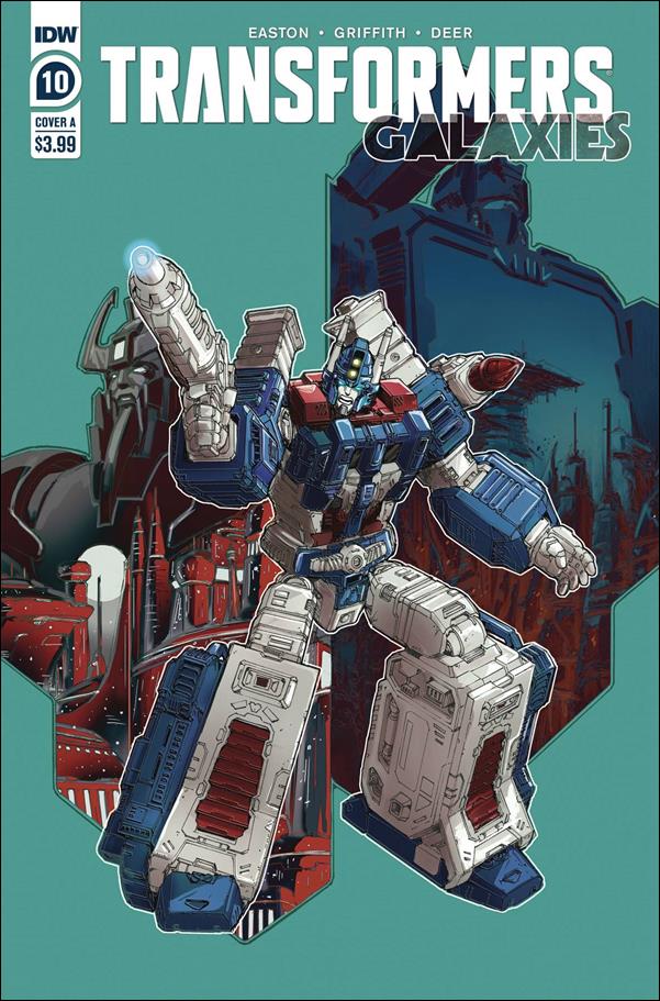Transformers: Galaxies issue 10 Andrew Griffith Cover
