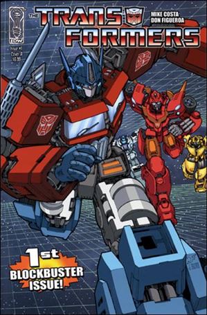 Transformers (2009) issue 1 Don Figueroa Wraparound Cover