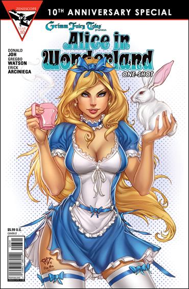 Grimm Fairy Tales Presents Alice in Wonderland 10th Anniversary Special issue 1-D Paolo Pantalena Cover