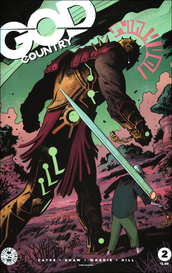 God Country issue 2-E 3rd Print Geoff Shaw Cover