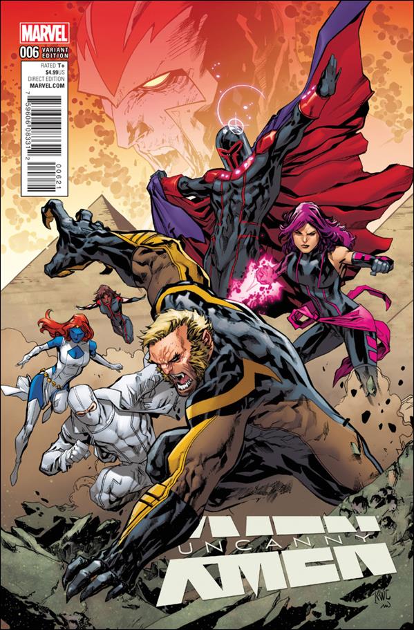 Uncanny X-Men (2016) issue 6-C Ken Lashley Connecting Cover