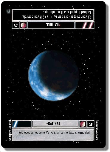 Star Wars: Dagobah Limited (Base Set) card 75 Raithal