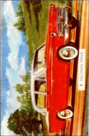 Cavalcade of Cars (Base Set) card 9 Hillman Minx