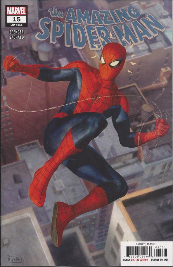 Amazing Spider-Man (2018) issue 15 Paolo Rivera Cover