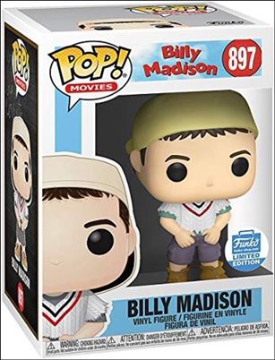POP! Movies figure 897 Billy Madison (White Sweater) Funko Shop Exclusive
