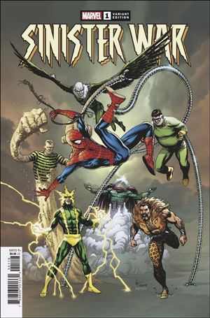 Sinister War issue 1-E Gary Frank Cover
