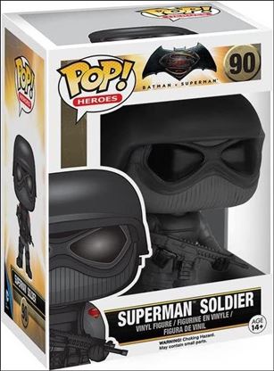 POP! Heroes figure 90 Superman Soldier
