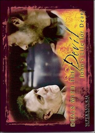 Supernatural: Season Two (Base Set) card 82 John's Life for Dean