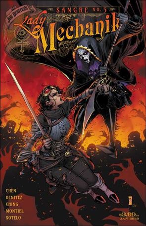 Lady Mechanika: Sangre issue 5-B Brian Ching Cover