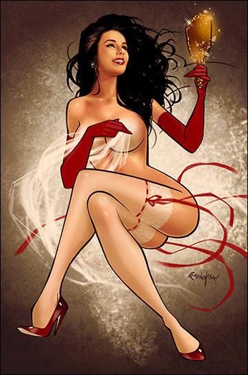 Grimm Fairy Tales Presents Wonderland: Through the Looking Glass issue 2-E Franchesco! Moore Editions Cover 1/100