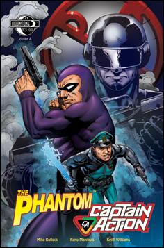 Phantom - Captain Action issue 1 Art Thibert Cover
