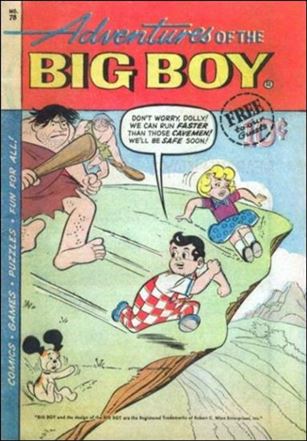 Adventures of the Big Boy issue 78-B West Coast Cover