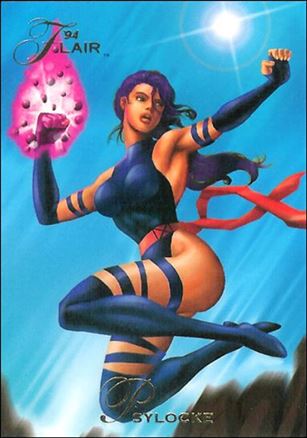 Marvel Annual Flair '94 (Base Set) card 107 Psylocke