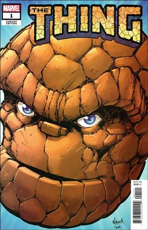 Thing (2022) issue 1-C Todd Nauck Marvel Headshot Cover
