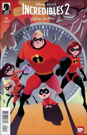 Incredibles 2: Slow Burn issue 1-B Kawaii Creative Studios Cover
