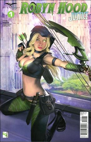 Robyn Hood: Justice issue 1-C Josh Burns Cover