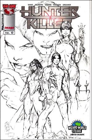 Hunter-Killer issue 0-B Wizard World Texas Sketch Cover