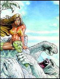Cavewoman: Snow issue 3-B Budd Root Special Edition 1/750 Wrap Cover