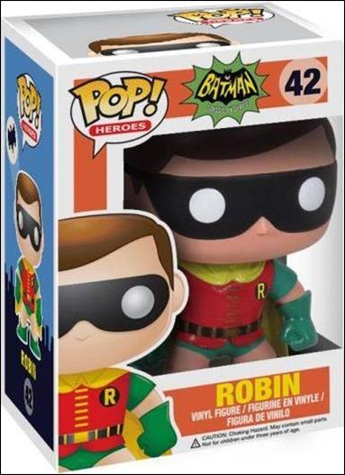 POP! Heroes figure 42 Robin (Batman '66)