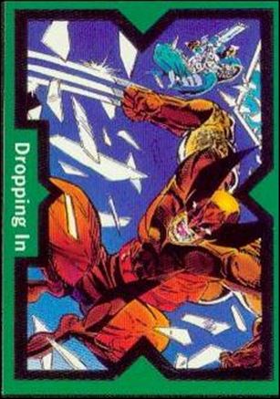 X-Force (Base Set) card 40 Dropping In