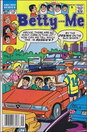 Betty and Me issue 186-B Canadian Price Cover