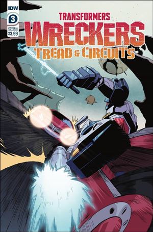 Transformers: Wreckers - Tread & Circuits issue 3 Adam Bryce Thomas Cover