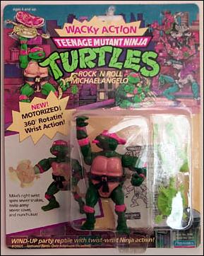 Teenage Mutant Ninja Turtles: Wacky Action figure 3 Rock N' Roll Michaelangelo