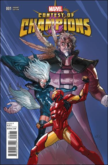 Contest of Champions issue 1-F Leinil Francis Yu 1:25 Cover