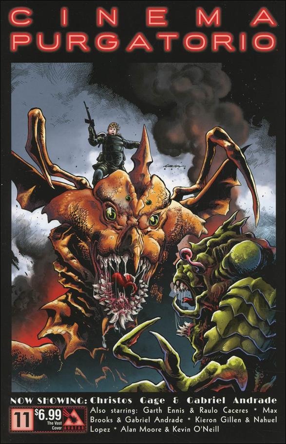 Alan Moore's Cinema Purgatorio issue 11-E Gabriel Andrade The Vast Cover