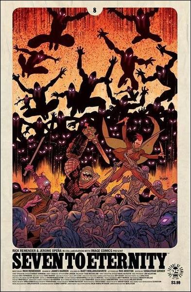 Seven to Eternity issue 8-B James Harren Cover