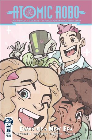Atomic Robo: Dawn of a New Era Cover Image 2