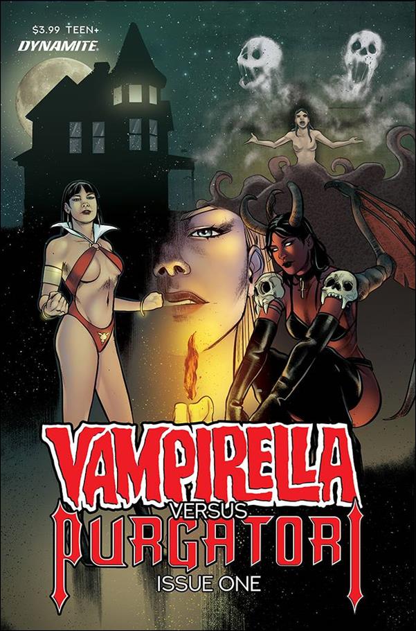 Vampirella vs Purgatori issue 1-H Alvaro Sarraseca Cover