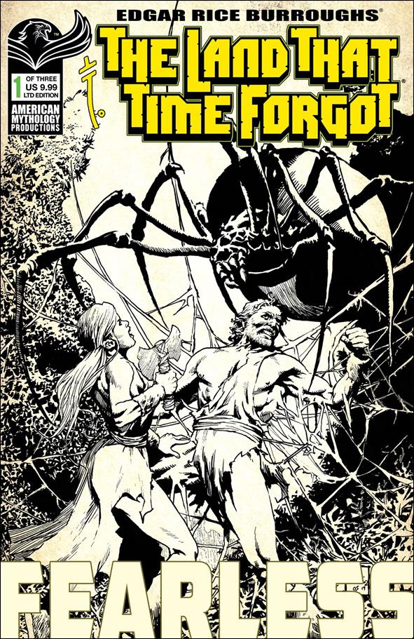 Land That Time Forgot: Fearless issue 1-C Roy Allen Martinez Pulp Cover 1/350